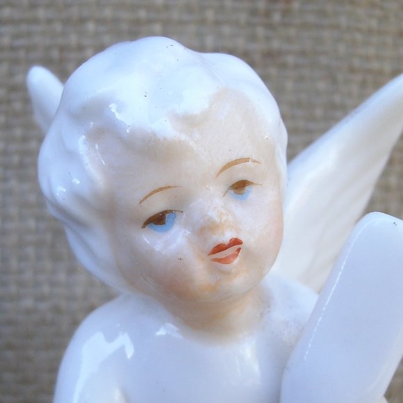 Vintage May Birthday Boy Angel Figurine - Picture 15 of 16